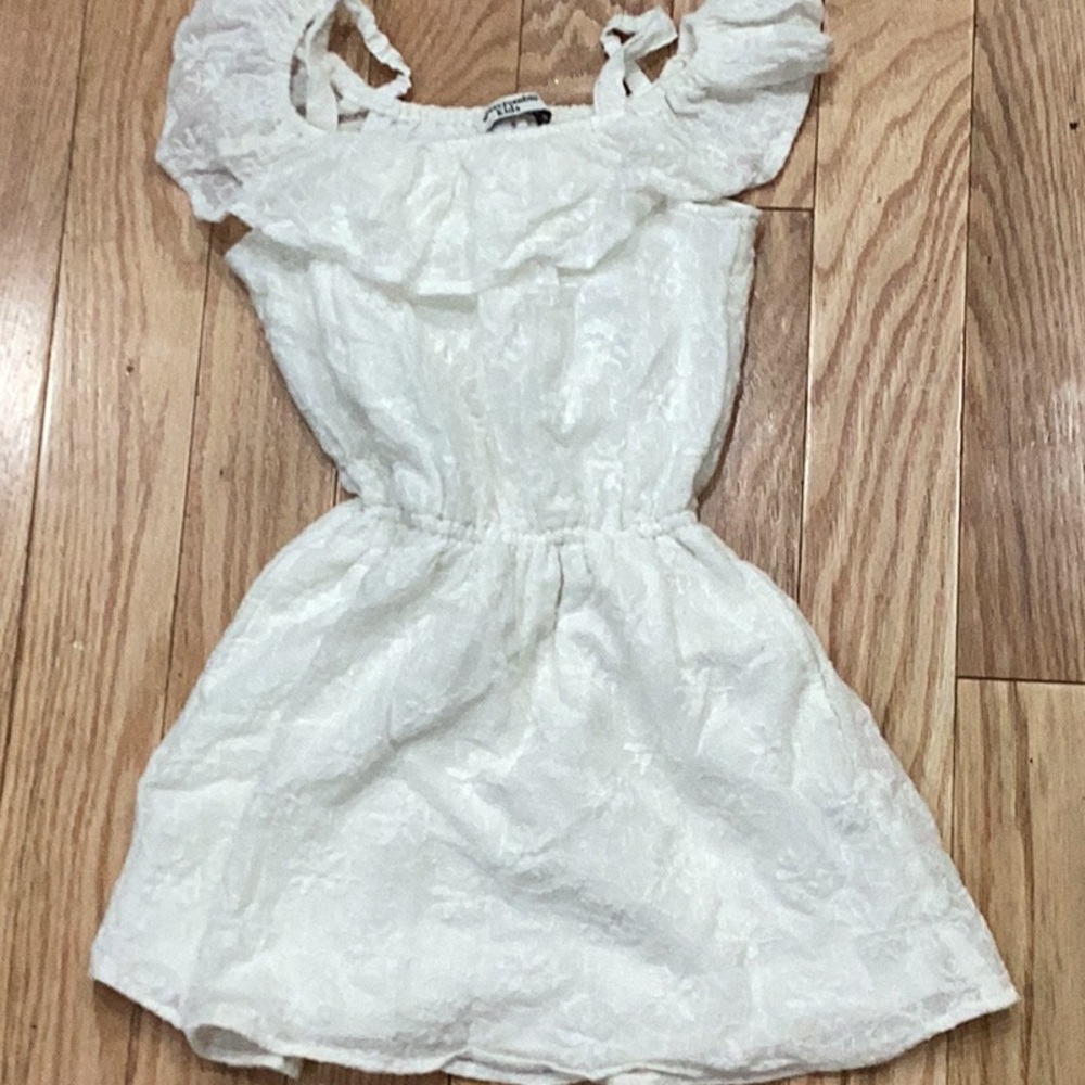 Cute White Casual Dress